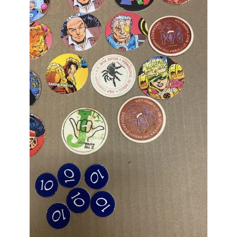 Vintage POG slammers lot of 30+ hard to find very rare jammers Trov
